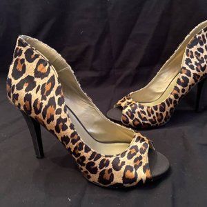 Leopard Pinup Heels